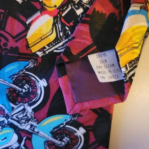 Harley-Davidson Neckties (3) ~ 1990s ~ Biker ~ Motorcycle ~ Retro Cool - Picture 11 of 16